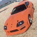 Driving Toyota Supra Car Game icon