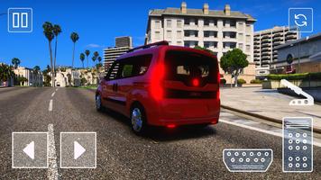 Fiat Doblo: Real Parking Game capture d'écran 1
