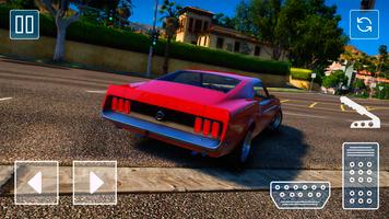 Car Ford Mustang Racing Game capture d'écran 1
