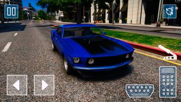 Car Ford Mustang Racing Game capture d'écran 3