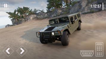 Real Army SUV Hummer H1 Sim poster