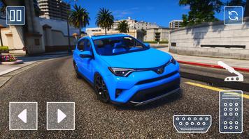 Car RAV4 Toyota Driving Game capture d'écran 3