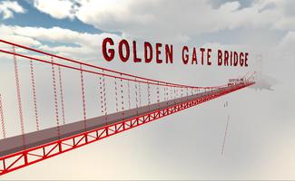 Golden Gate Bridge VR poster