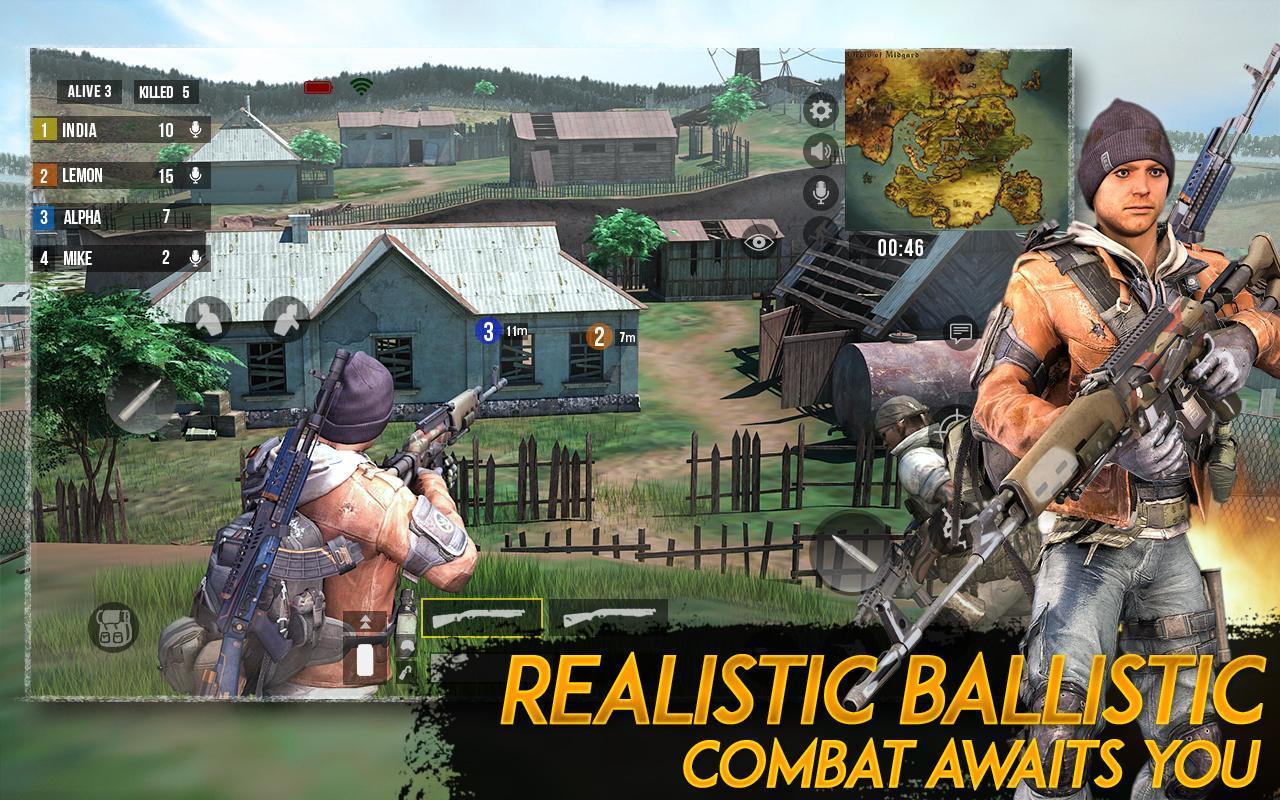 Epic Free Fire Survival Battlegrounds Shooting for Android ... - 