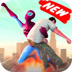 Spider Web Shadow Seil Helden: Amazing Heimkehr APK Herunterladen