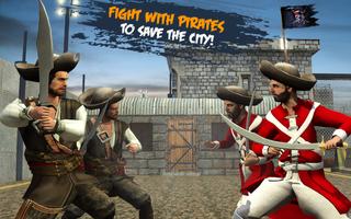 Pirate Bay: Caribbean Prison - Juegos de piratas captura de pantalla 1