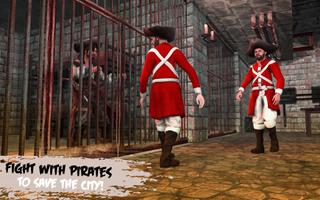Pirate Bay: Caribbean Prison - Juegos de piratas captura de pantalla 2