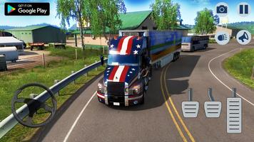 American Truck Cargo Truck 3D screenshot 2