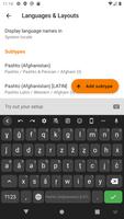 Afghan Keyboard Pro capture d'écran 2