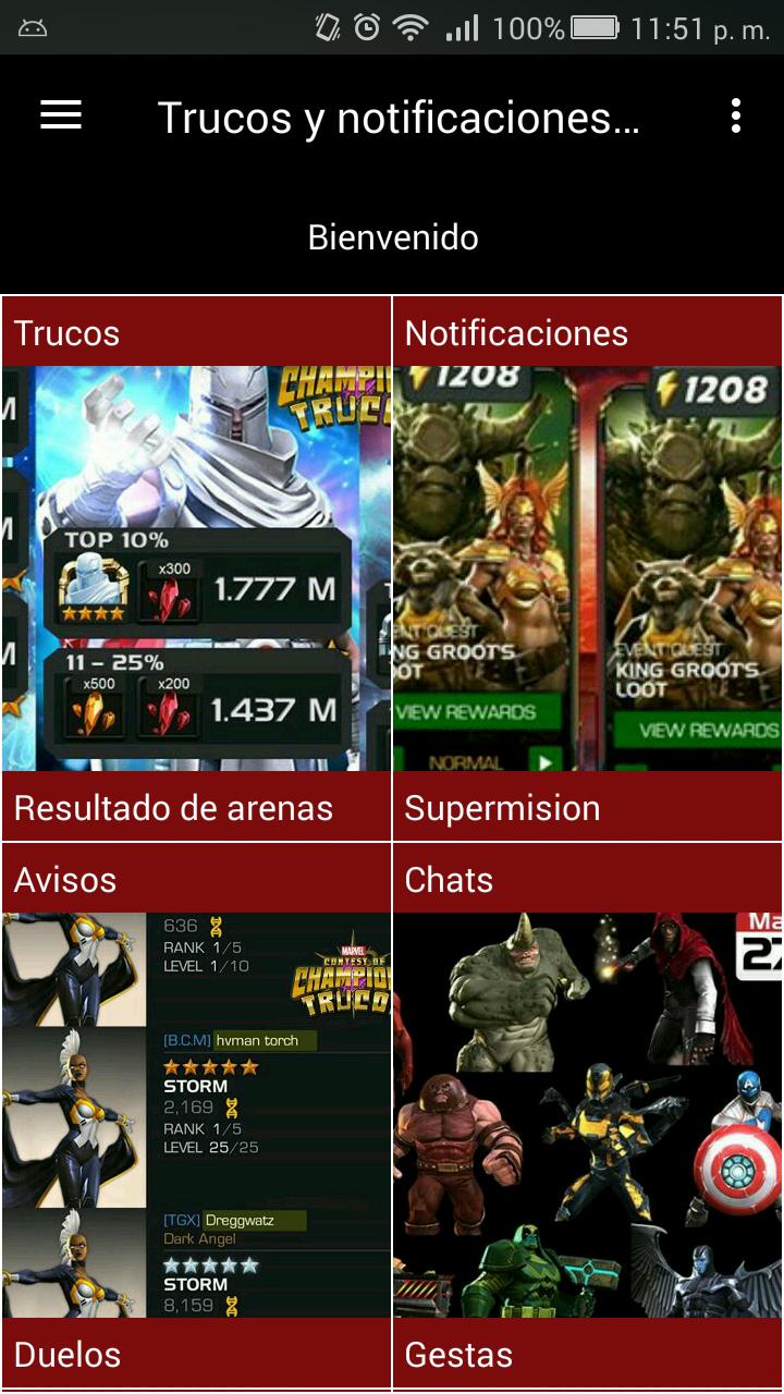 Concejos y trucos MCOC APK for Android Download Concejos y trucos MCOC APK for Android Download