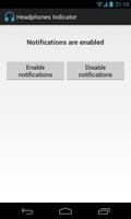 پوستر Headphones Indicator