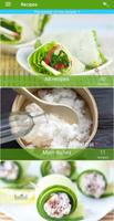 Sushi and roll recipes plakat