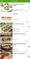 برنامه‌نما Sushi and roll recipes عکس از صفحه