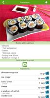 Sushi and roll recipes تصوير الشاشة 3