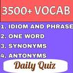 ENGLISH VOCAB QUIZ