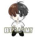 Chibi BTS Army Coloring Number