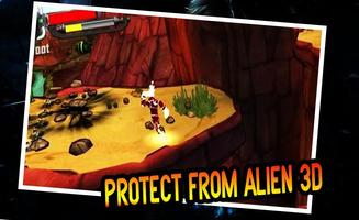 Alien Ben : Protect From Earth 3D 스크린샷 2