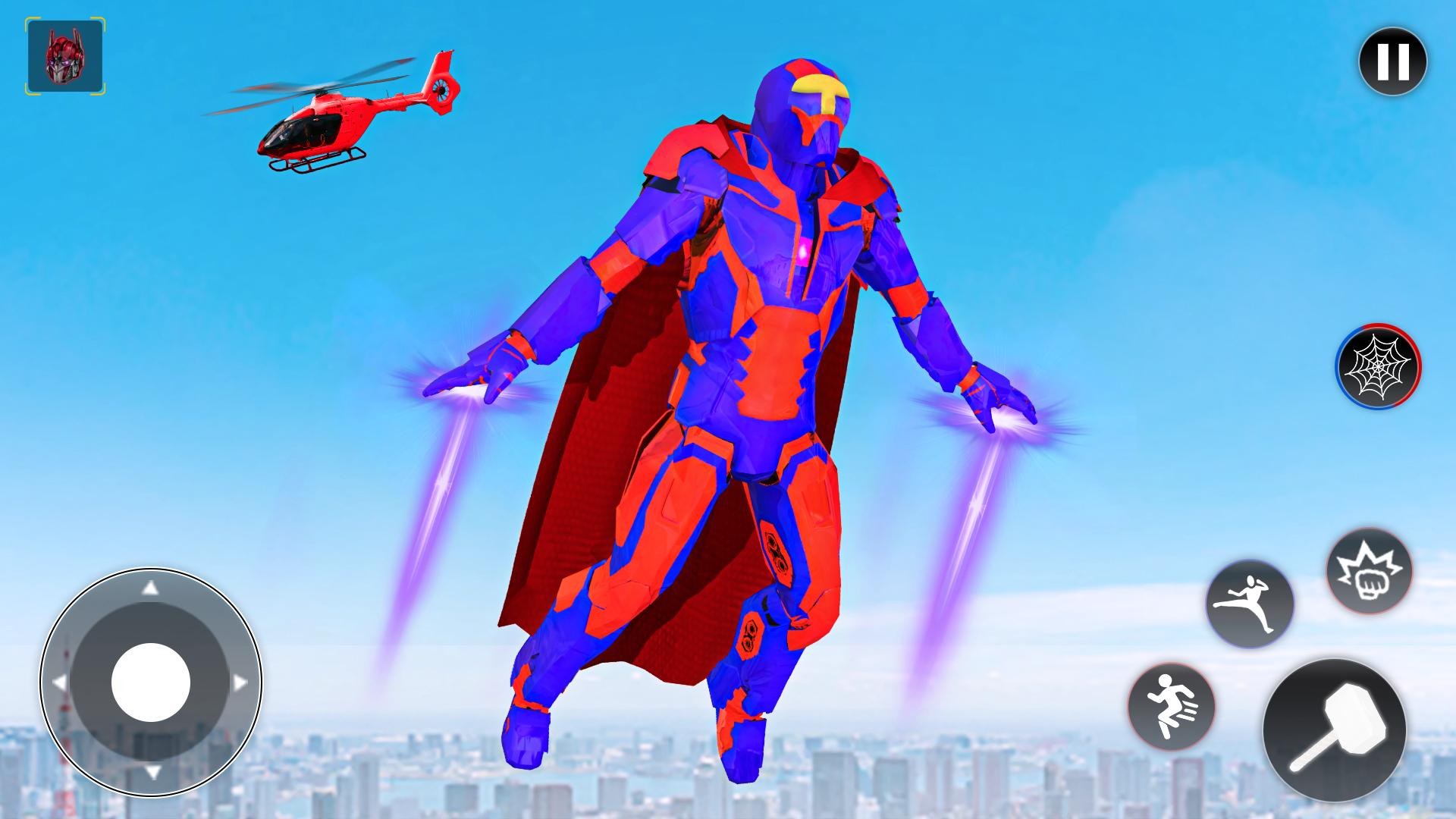 Мод на костюм в Spider Fighter 3. Rope Hero Fighter.