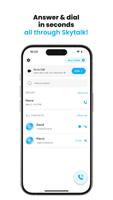 SkyTalk - Call & Video VOIP captura de pantalla 1