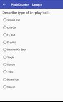 Pitching Counter / Stats Track capture d'écran 3