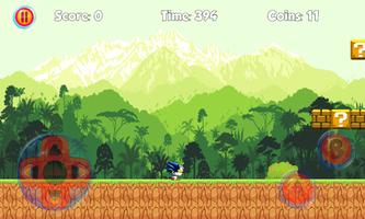 Super Sonic Jungle Run capture d'écran 1
