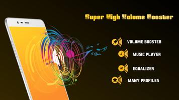 Super Loud Speaker Booster - Volume Booster الملصق