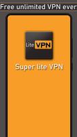 Super Fast VPN Free-IP Changer Lite VPN plakat