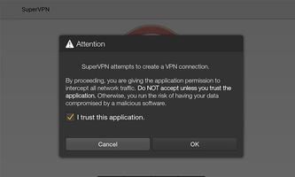 SuperVPN Master: Unlimited VPN Proxy capture d'écran 1