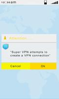 Super VPN - Free VPN Proxy Master & Secure Shield Cartaz
