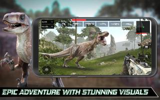 Chasseur de dinosaures 3D 2019: île de survie Affiche