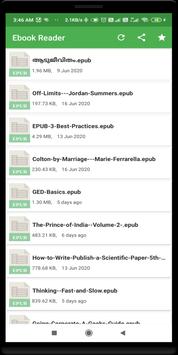 Epub Reader | Ebook Reader screenshot 1