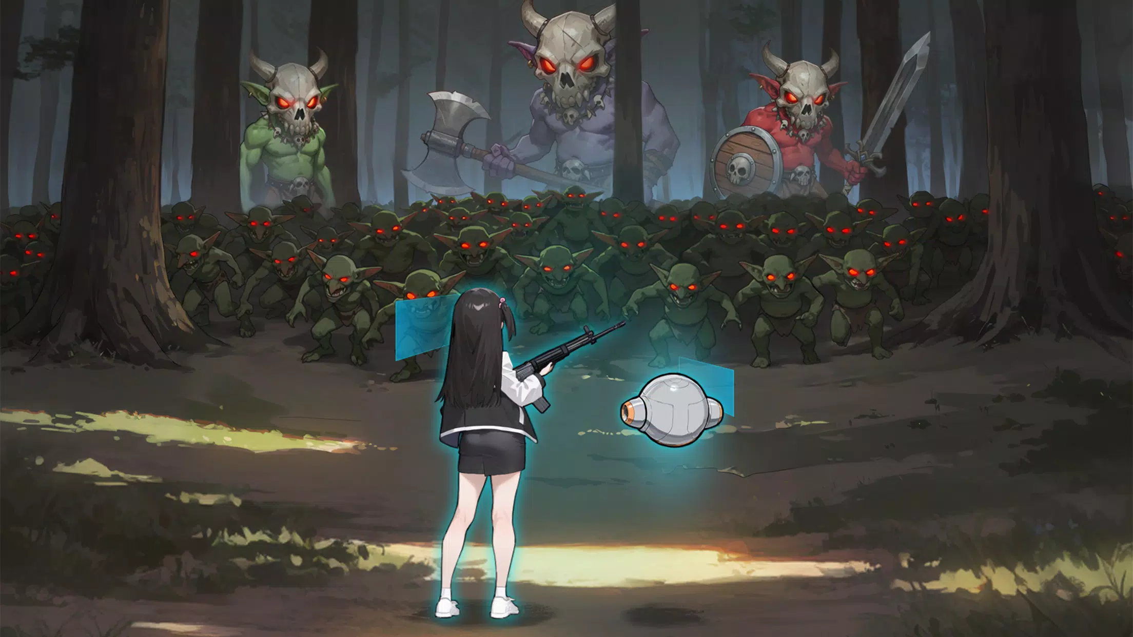 여고생과 리셋중! – 로그라이크 x 방치형 RPG