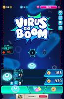Virus go BOOM - 아이들을위한 귀여운 재미있는 아케이드 바이러스 슈터 게임 스크린샷 2