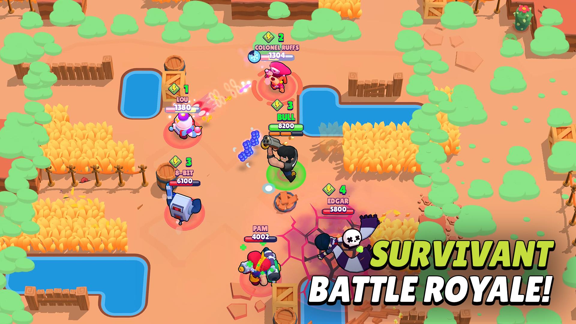 Brawl Stars Apk Download Pick Up Your Hero Characters In 3v3 Smash And Grab Mode Brock Shelly Jessie And Barley - vidéo brawl stars comment avoir léo