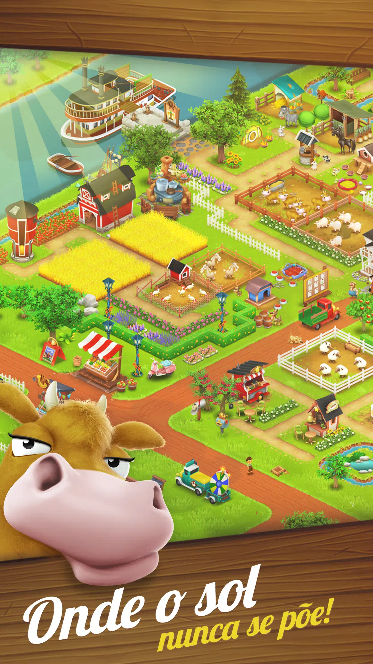 Hay day  Jogos de fazenda, Jogos, Fazenda