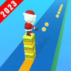 Cube Surfer:Food Skateboard icono