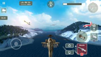 Helicopter Simulator: Warfare اسکرین شاٹ 1