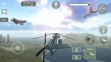 Helicopter Simulator: Warfare اسکرین شاٹ 2