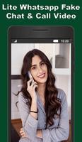 Lite WhatsApp Chat & Fake Call Video تصوير الشاشة 2