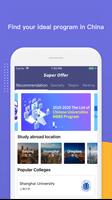 Super Offer- a smart platform for study in China poster