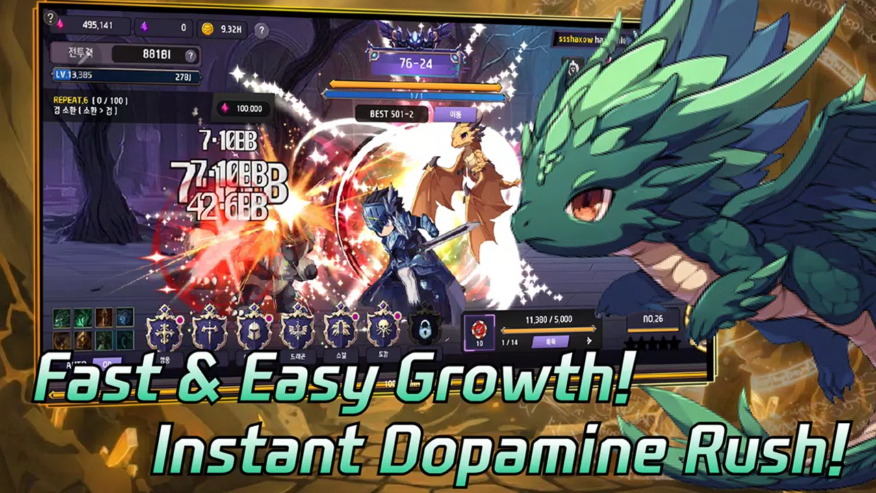 Black Shadow : Idle RPG