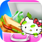 Hello Kitty Food Lunchbox Game: Cooking Fun Cafe icône