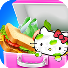 Hello Kitty Food Lunchbox Game: Cooking Fun Cafe 圖標