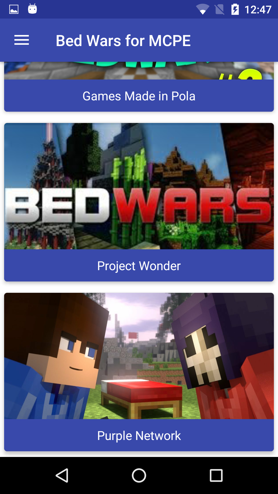 Bed wars online server for MCPE Apk Download for Android- Latest version  1.1- net.megacrafting.bedwars