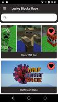 Lucky Block Race Maps for Minecraft PE Ekran Görüntüsü 1