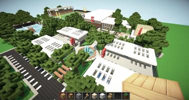 Neighborhood and School Maps for Minecraft PE الملصق