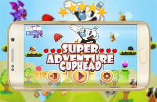 Super Cuphead adventure plakat