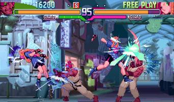 street champion fighter game ポスター