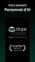 MAX - AI Chatbot Assistant Affiche