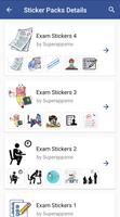 Exam Stickers for WhatsApp capture d'écran 1